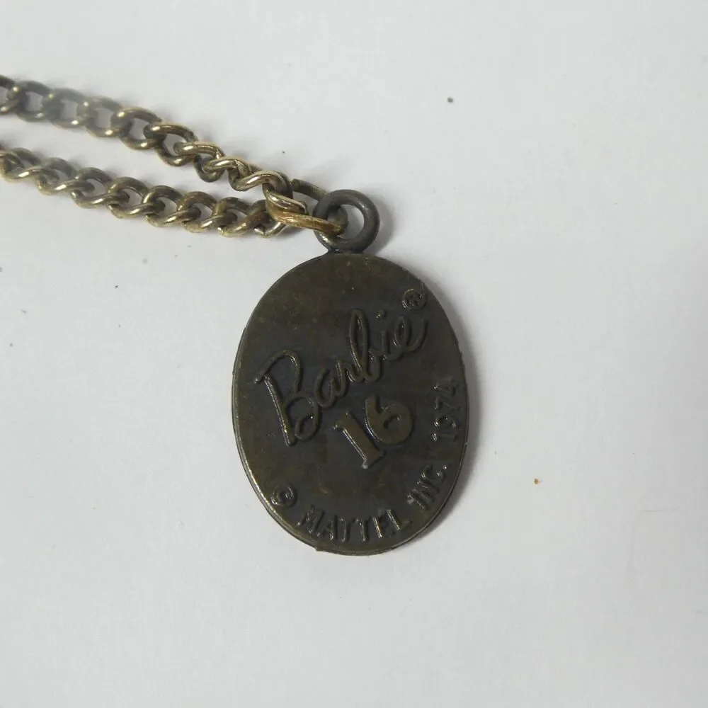 Barbie Sweet 16 Mattel 1974 Cameo Pendant Necklace Vintage